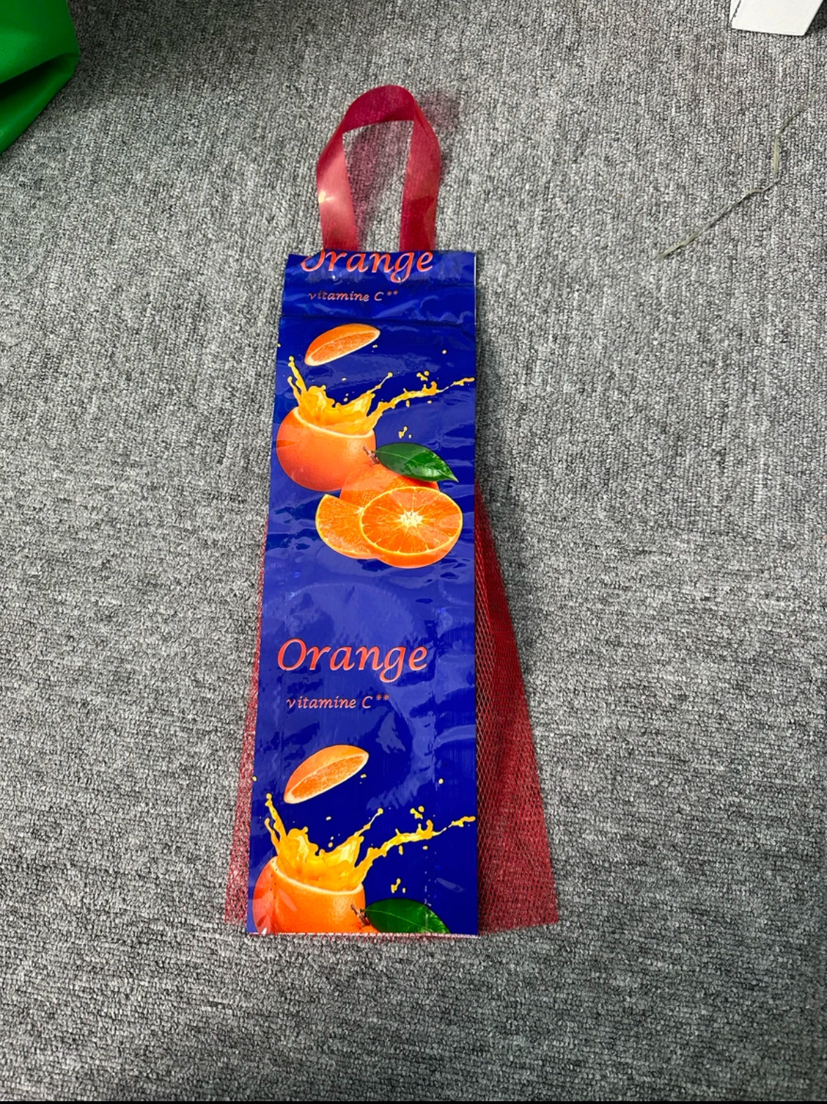 Customized High End Mesh Net Bag for Orange Citrus Lemon Packaging Fruit Packaging in Supermarket Distribution Center