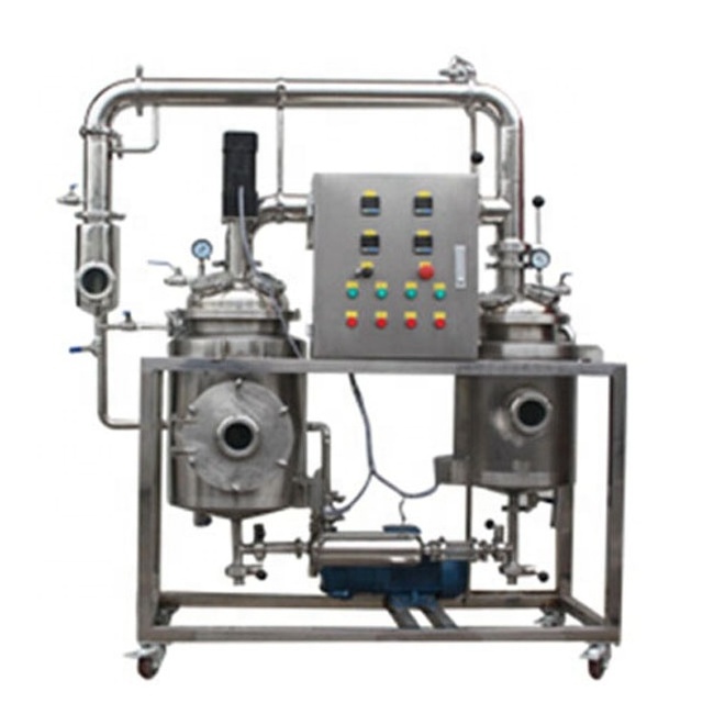 Chinese manufacturer customization herb ultrasonic extraction concentration machine for lab