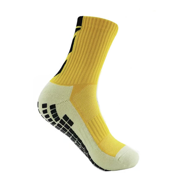 Custom logo Sports Socks Silicone Glue Non-slip Football Grip Training Socks