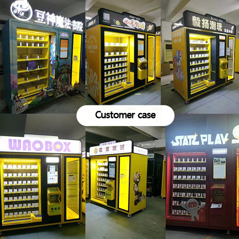 Shopping mall supermarket Subway hotel playground cinema Large blind box vending machine Gift vending machine