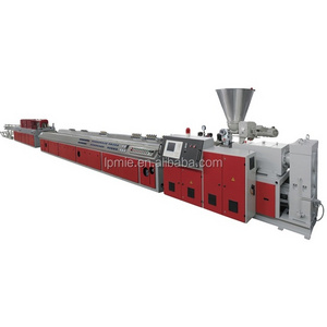 PVC profile extrusion line,wooden PVC double screw extrusion line,plastic machine