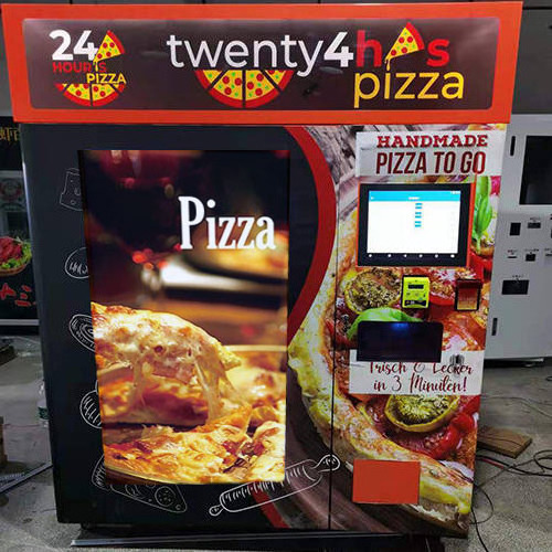 2021 Hot Sale Customizable Automatic PIZZA Vending Machine Pizza Vendor Machine