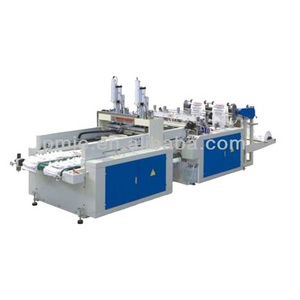 Automatic T-shirt plastic bag making machine