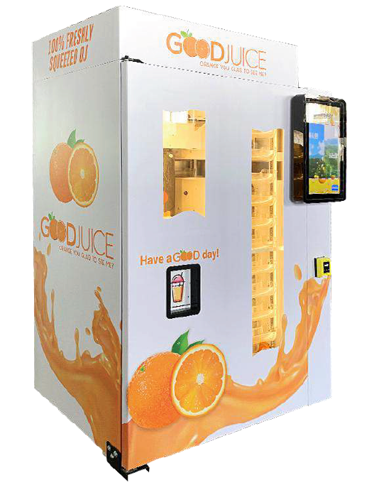 orange juice vending machine pomegranates lemons vendo machine Fresh Squeezed Orange vend machine