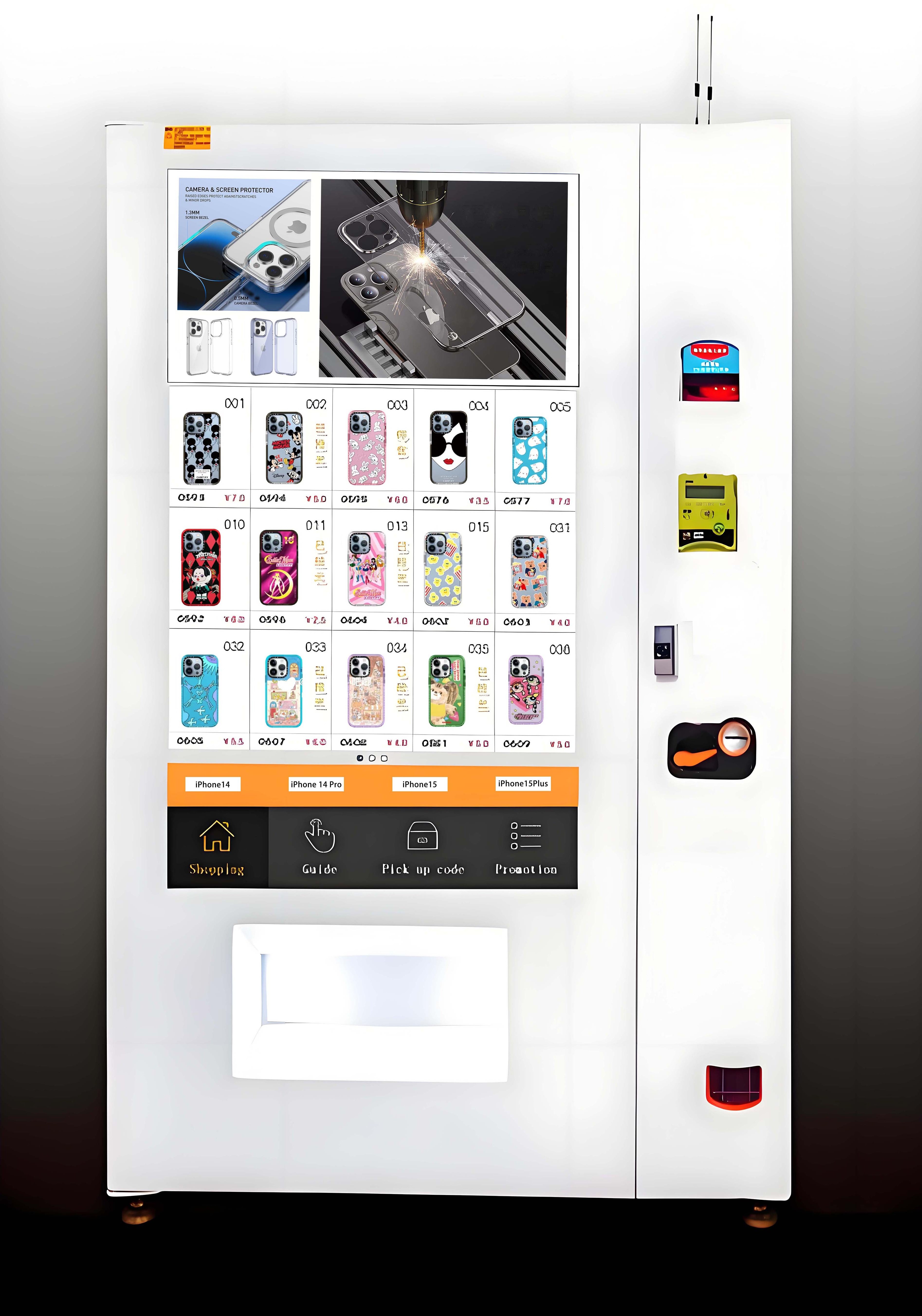 Automatic vending phone cases machine