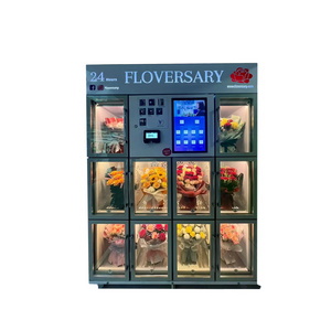 New Trend Automatic Flower Vending Machine Subway Use Fresh Flower Vending Machine For Sale