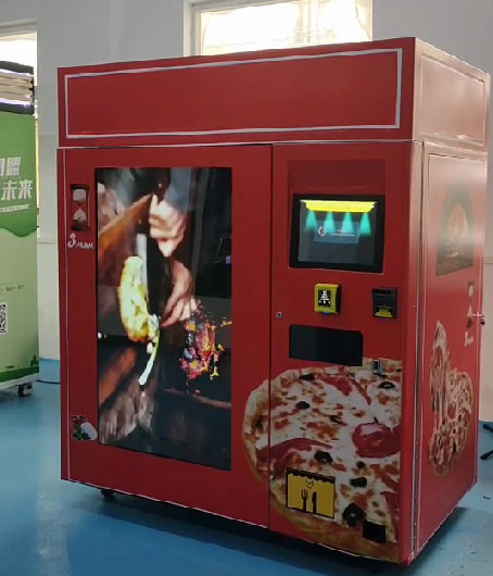 2021 Hot Sale Customizable Automatic PIZZA Vending Machine Pizza Vendor Machine