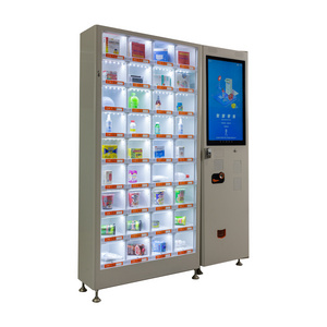 Refrigerated Agricultural Product Farm Produce Fresh Egg Locker Vending Machine for sale