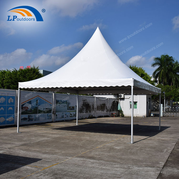 20x20 feet aluminum frame pagoda gazebo tent as swimming pool cover