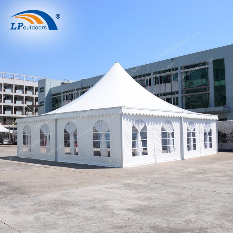 10x10m Luxury Aluminium Exhibition Tents Gazebo Pagoda Tent For Outdoors Rental Party Events