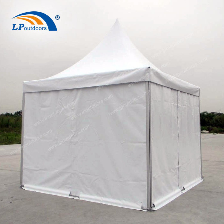 3x3m aluminum pagoda gazebo tent as reception center in Japan