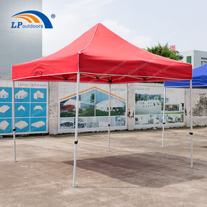 3X3m small temporary shelter folding aluminum frame tent with logo printing canopy tent folding for sale