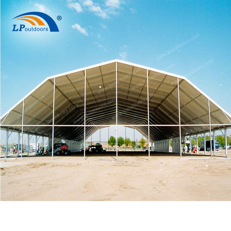 Big outdoor aluminum structure polygon marquee event tent for tennis court or basket ball