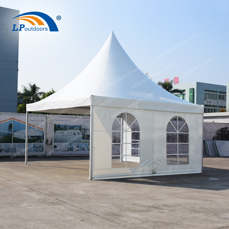 20x20 feet aluminum frame pagoda gazebo tent as swimming pool cover