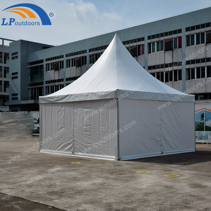 snowproof high peak aluminum frame pagoda tent gazebo for outdoor party tent rental event