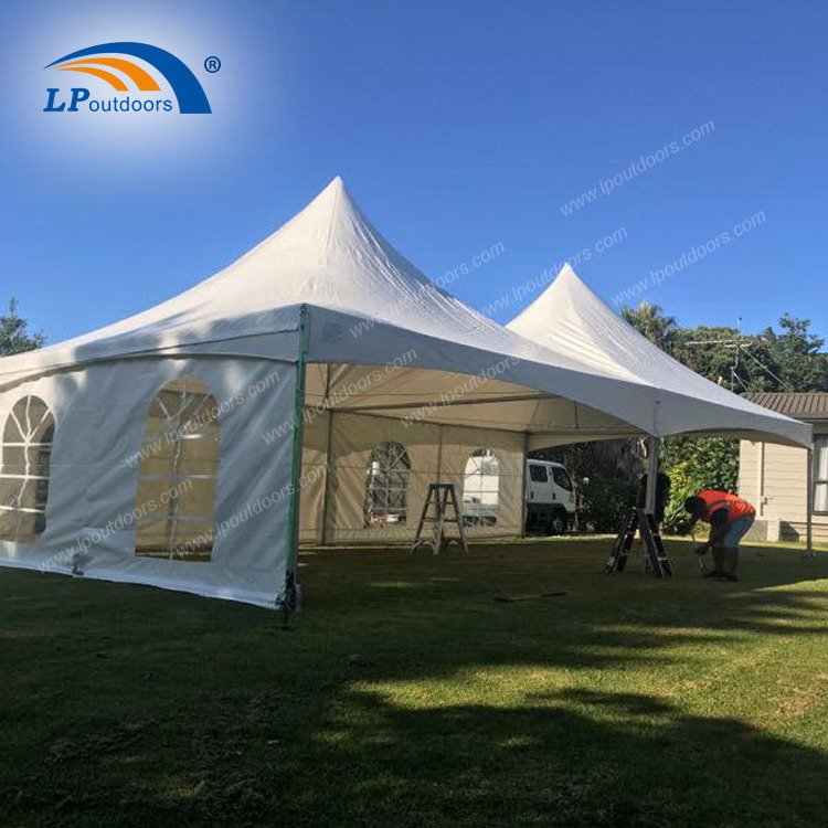 20x20ft 20x30ft 20x40ft high peak aluminum frame wedding marquee tent for party rental in USA