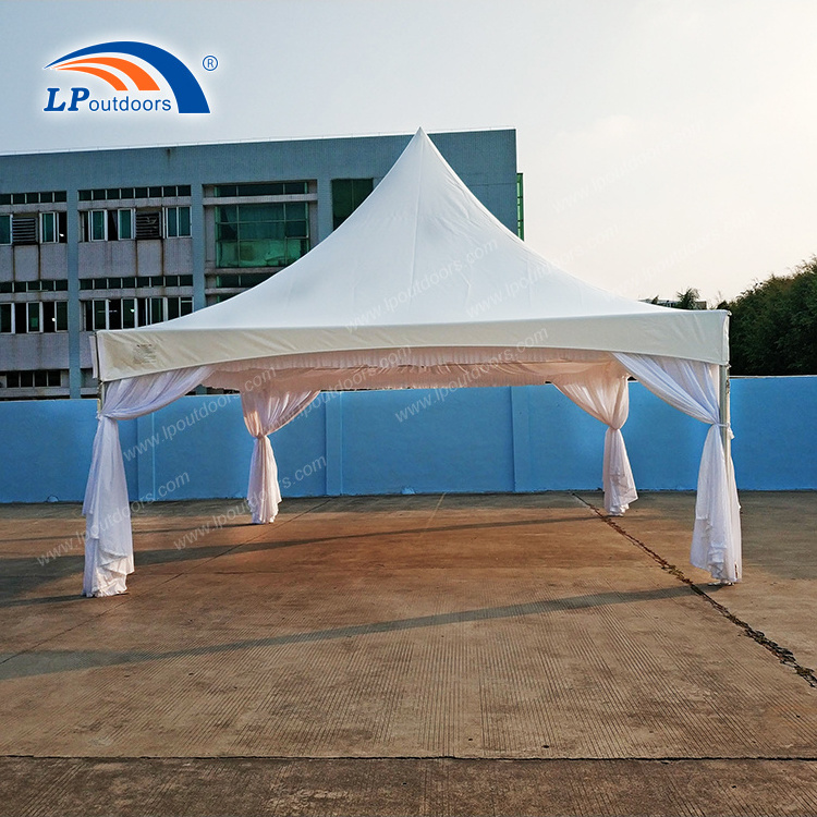 easy set up 20'x20' 20'x40' high peak frame tent for 50 guests outdoor event garden party