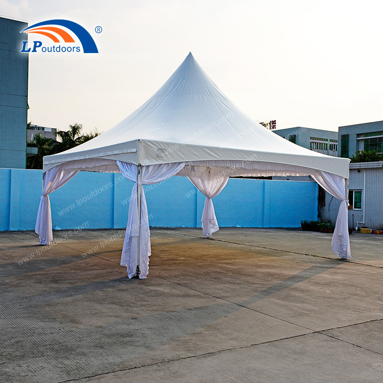 easy set up 20'x20' 20'x40' high peak frame tent for 50 guests outdoor event garden party