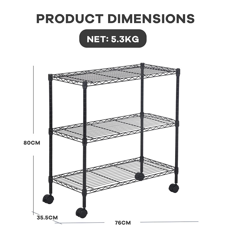 Adjustable Metal Wire Shelving From Rack And Shelf Supplier