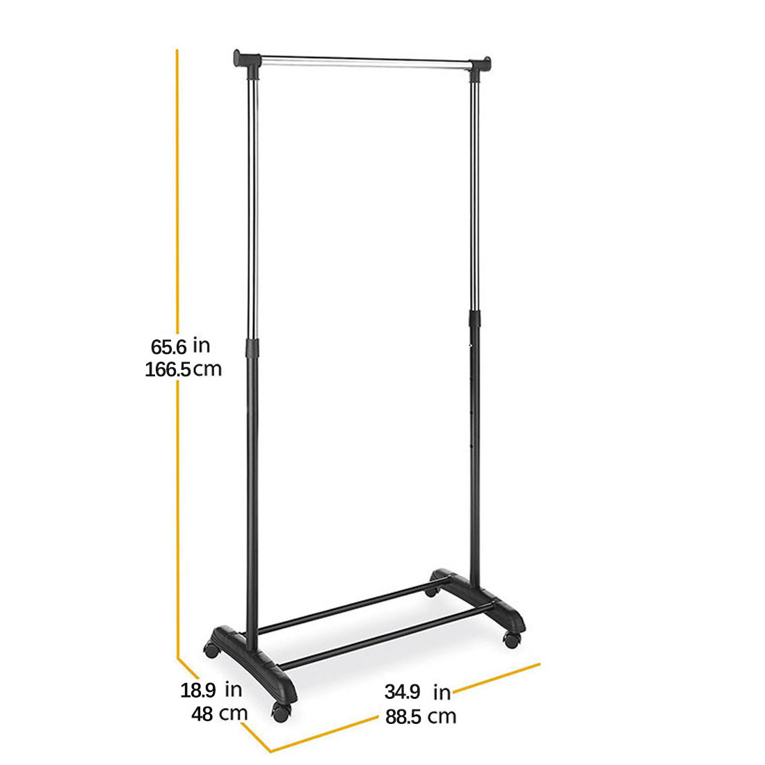 Custom OEM Drying Rack metal standing clothes rack garment rack