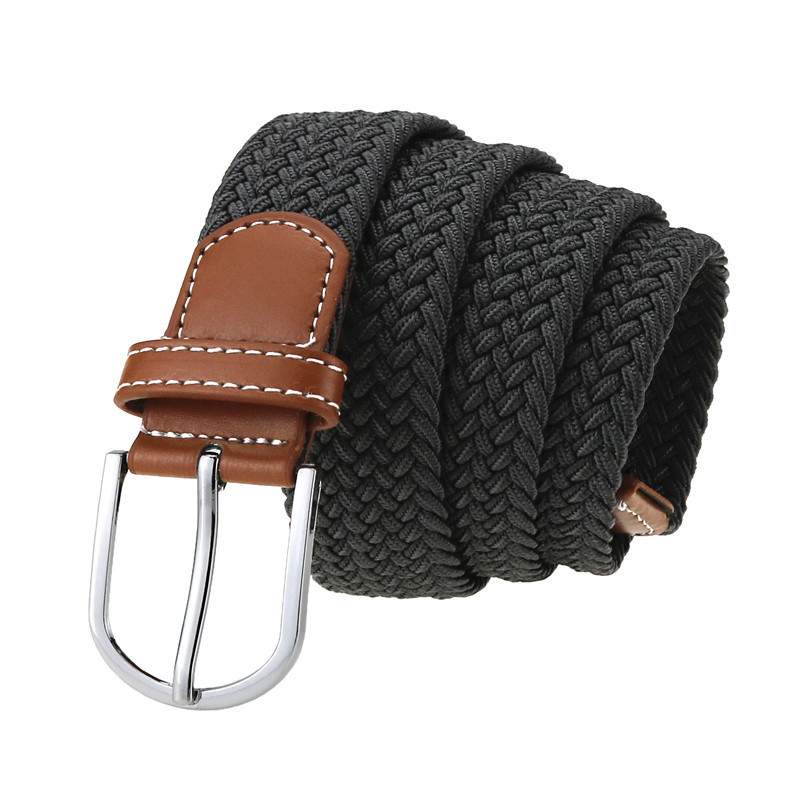 Fashion Fabric Belts Elastic Belt Weaving Men's Women's belt wholesale Factory fashion