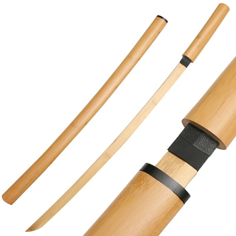 katana toys Wooden practice sword bamboo durable and firm kendo Iaido Acting training stage script