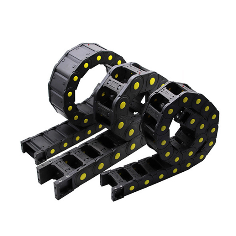 openable bridge type 35 series Tank cable drag chain Nylon plastic flexible cable tray