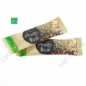 Custom printed small sugar stick pack rollstock honey sachet packaging roll film automatic packaging