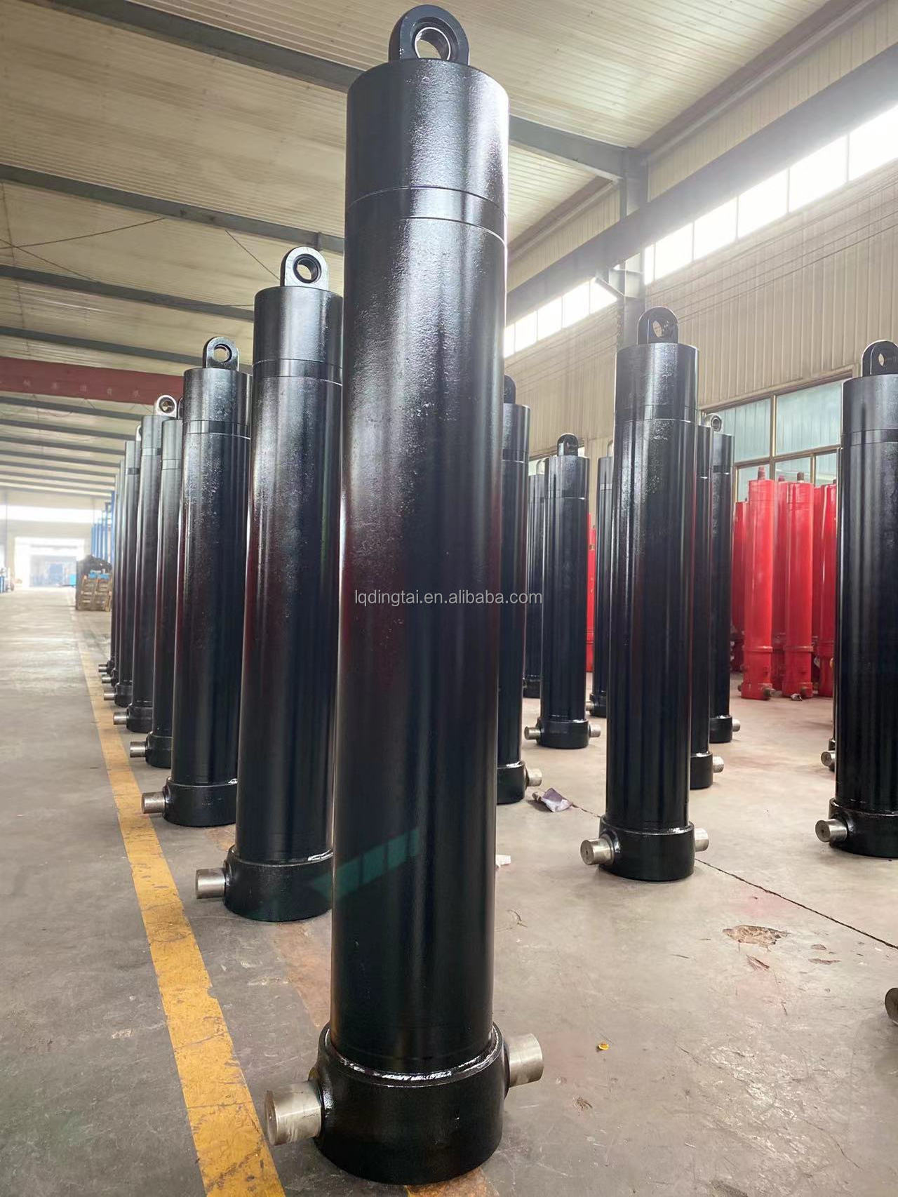 Production of large-diameter long-stroke hydraulic cylinders