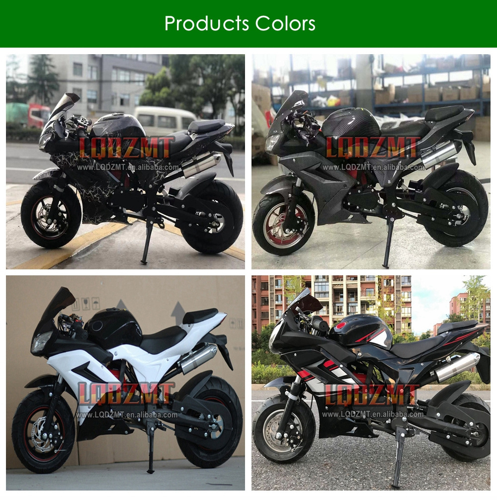 Superbike Gasoline MOTO 49CC 50CC 4 Stroke New Engine Large Fuel Tank Big Wheels Tyres  Adult Children Kids Medium Motorcycle