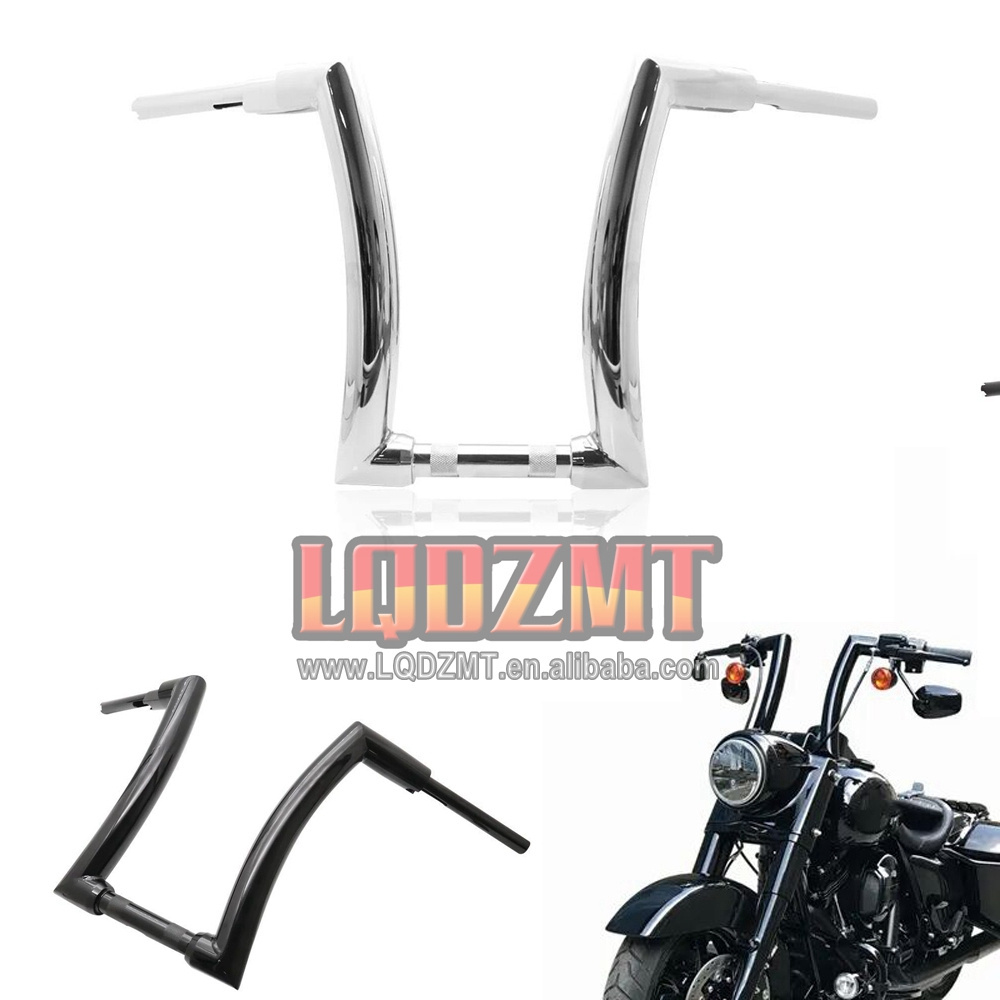 Motorcycle Handlebar 10 12 14 16 18 inch Steering Wheel For Harley Softail Dyna Sportster Bobber Chopper Cruisers Cafe Racer Bar