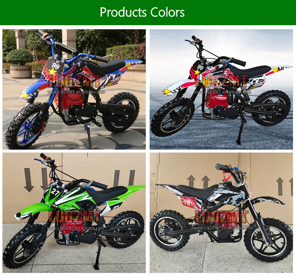 2023 49/50CC 4 Stroke ATV OFF-road Gasoline Motorcycle Racing MOTO Dirt Bike Motorbike For Outdoor Sports Race Team Racing Game