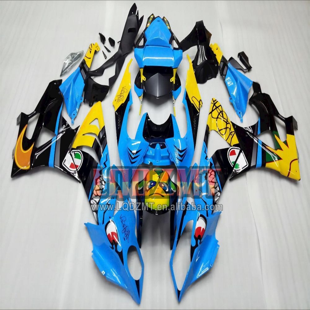 Injection Fairing For BMW S 1000 1000RR S1000 RR S1000RR 09 10 11 12 13 14 2009 2010 2011 2012 2013 2014 Kit 1No.18 Blue black