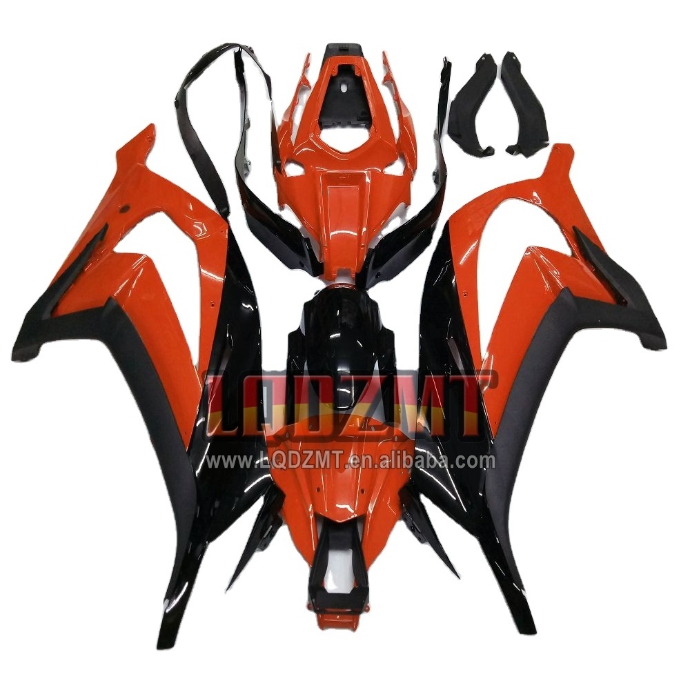 Injection Body For KAWASAKI NINJA ZX-10R ZX1000 CC orange blk ZX10R 21 22 23 55No.110 ZX 10R 10 R 1000CC 2021 2022 2023 Fairing