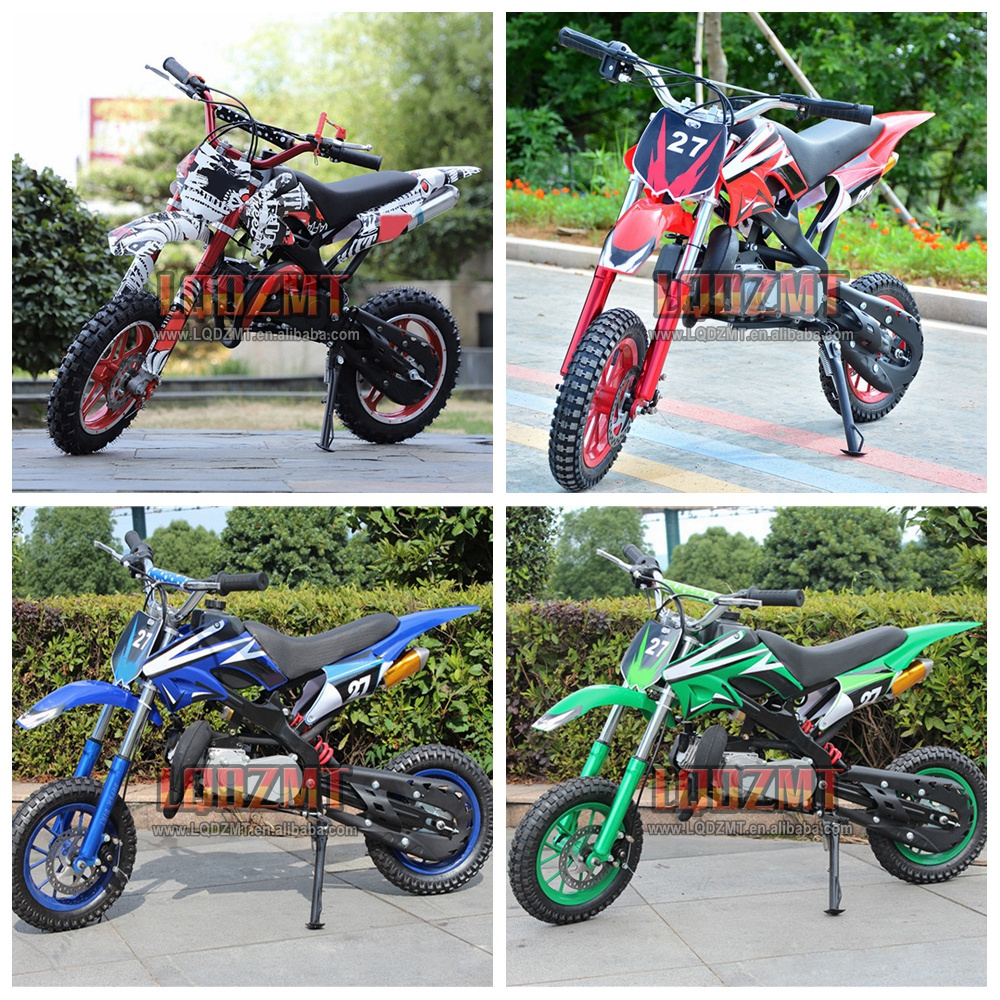 Gas MOTO For Children Kids 49CC 2Stroke Gasoline Sports Cross Bikes Minibike Pocketbike Race Off-road Dirt Bike Mini Motorcycle