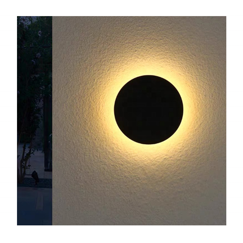 Factory Hotsell Round Square LED Wall Lamp Outdoor Wall Light Waterproof Wall Sconce AC90-260V