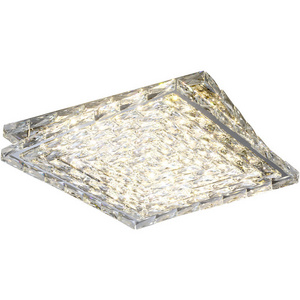 Room Surface Mounted Indoor Square Ceiling Lamp K9 Crystal For Bedroom Living Room Lled Ceiling Light