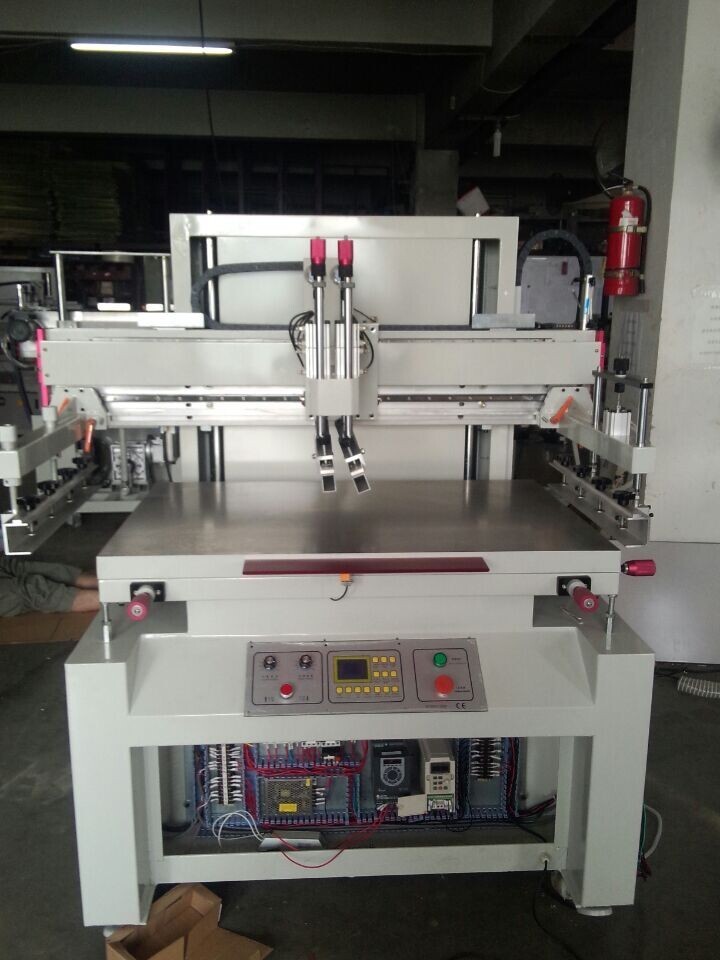 Factory supply semi auto plane silk screen printing machine HS4060 for bag paper