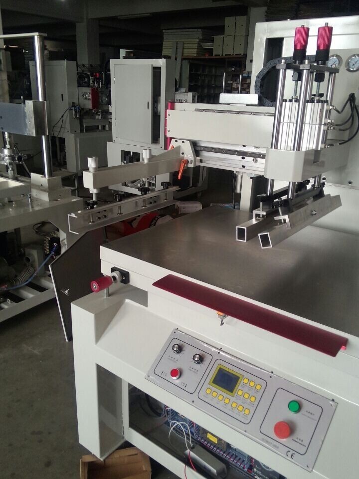 Factory supply semi auto plane silk screen printing machine HS4060 for bag paper