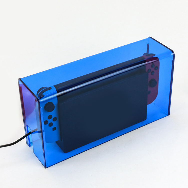 Transparent Waterproof And Dust Proof Acrylic Base Case For Nintendo Switch Game Console Controller Display Protective Cover