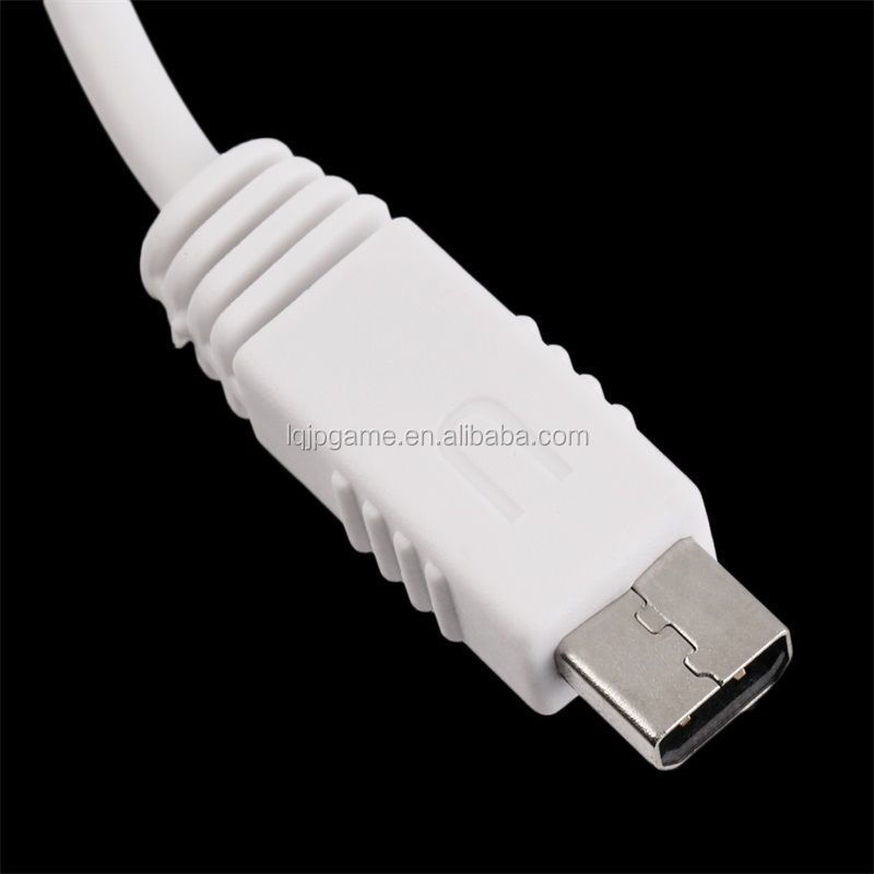 1M USB Charging Cable For Wii U Gamepad Charger Power Cable Cord