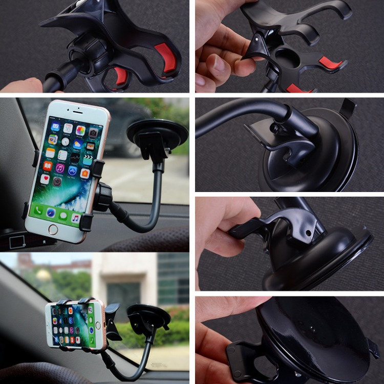 Universal 360 degrees Mount Holder Car Phone Stand Car Windscreen Suction Dashboard stand for GPS/PDA/Phone Storage Bracket