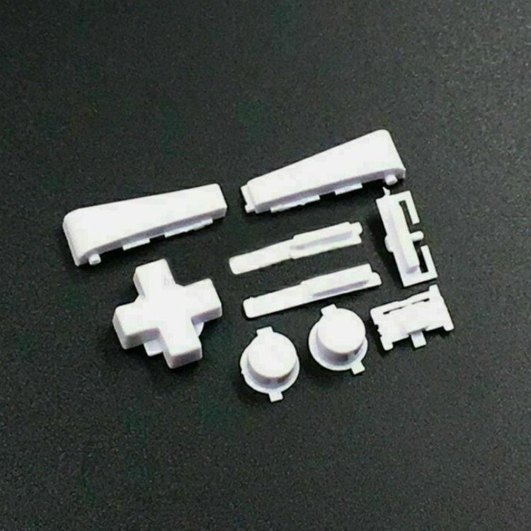 Repair Part Full Set L R A B D-Pad Button Set Shoulder Buttons for GameBoy Micro for GBM Console Buttons