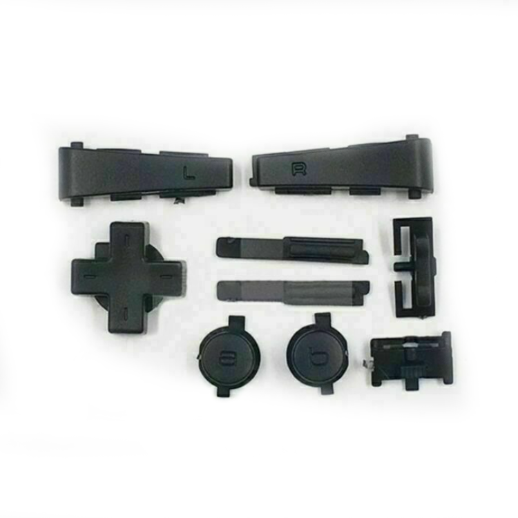 Repair Part Full Set L R A B D-Pad Button Set Shoulder Buttons for GameBoy Micro for GBM Console Buttons