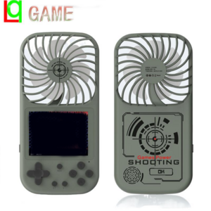 2 in1 USB Portable Handheld Console 500 Retro Mini Personal Games Console Fan Handheld Game Console Color Display with Fan