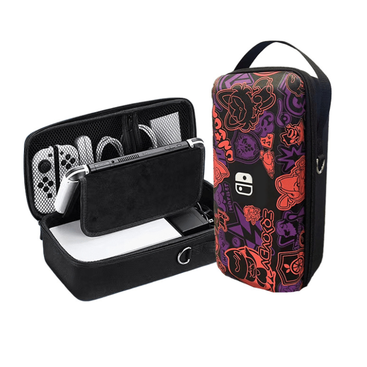 Game Console Case With Stand Storage Bag Portable Case For Nintendo Switch/oled Carrying Storage Case