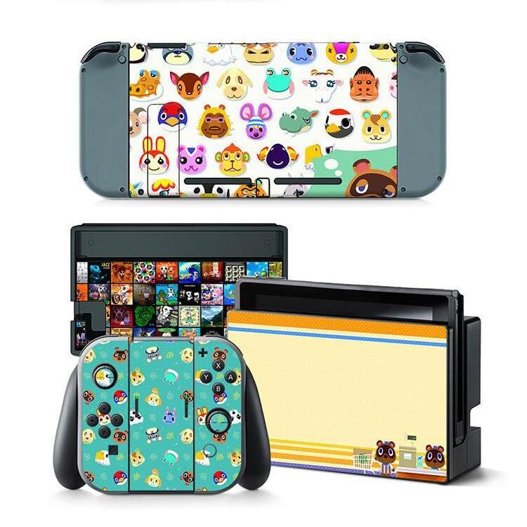 Vinyl Decal Skin Sticker Protector for Nintendo Switch Console Controller Cover Skins