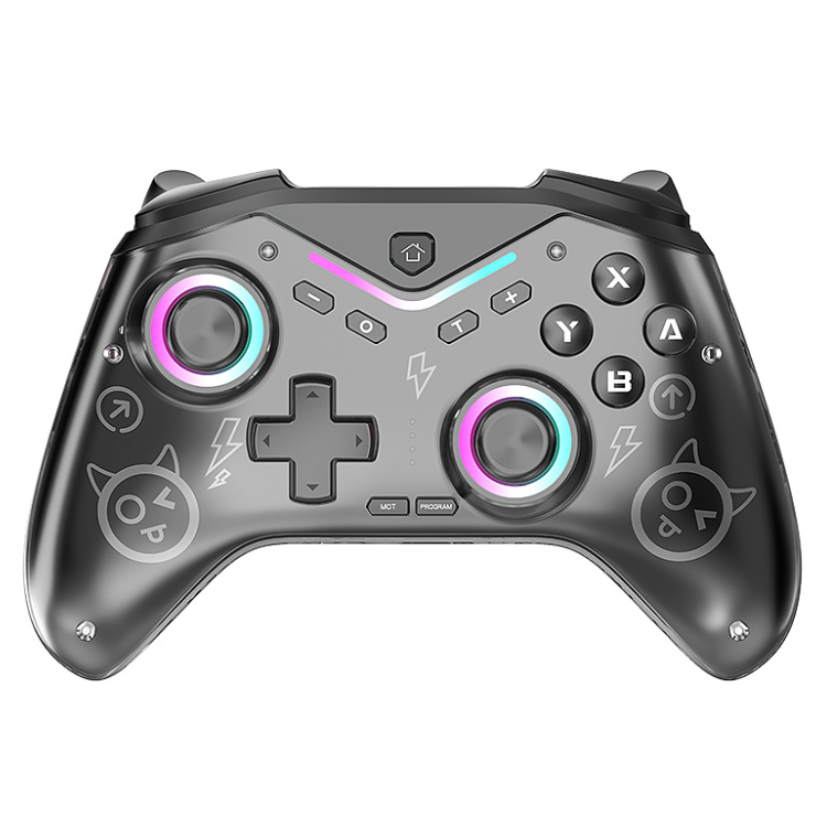 New design game controller for Nintendo Switch programmable with wake-up light and adjustable wireless controller