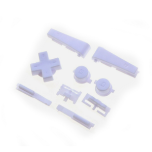 Repair Part Full Set L R A B D-Pad Button Set Shoulder Buttons for GameBoy Micro for GBM Console Buttons