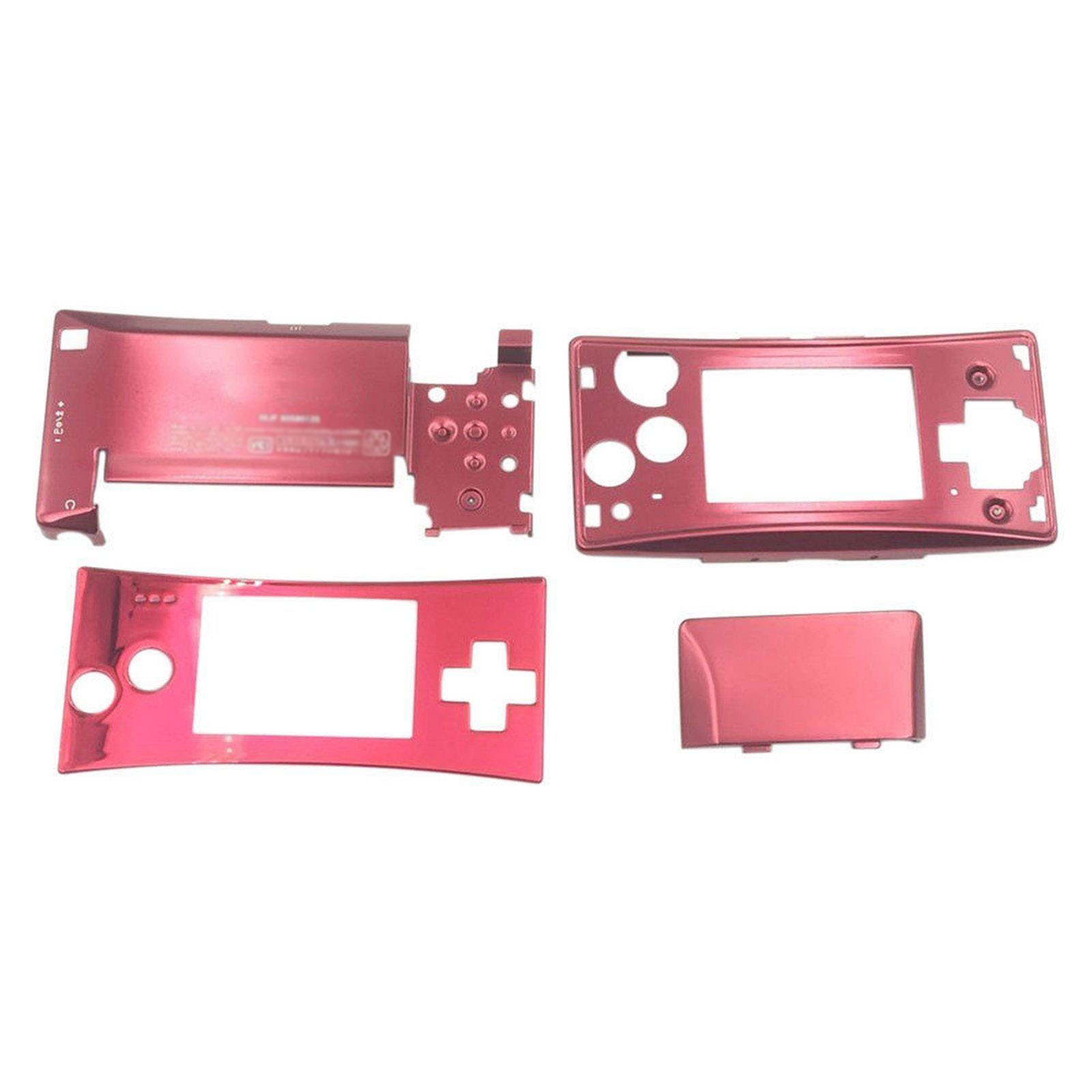 Aluminum Full Housing Case Shell Replacement for Gameboy Micro for GBM Game Console Shell Case